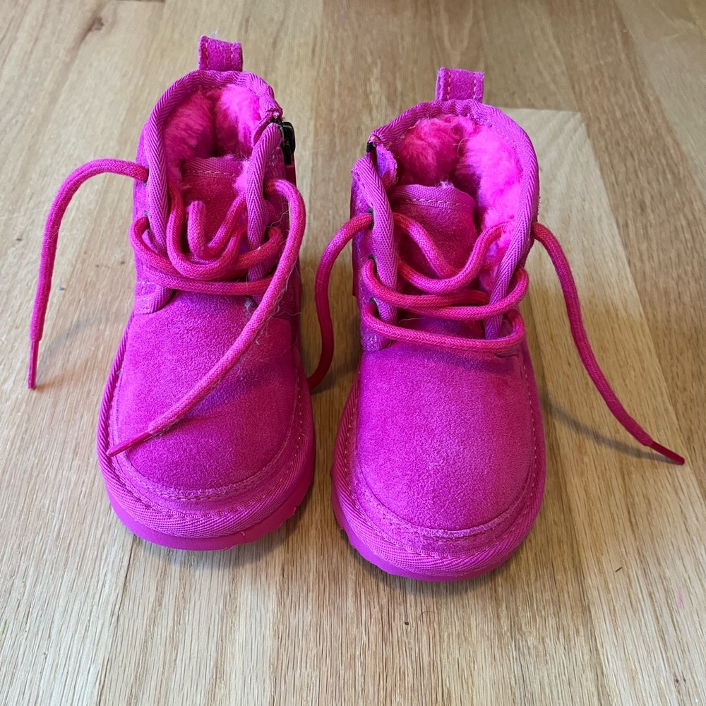 Pink Ugg Little Kids Boots